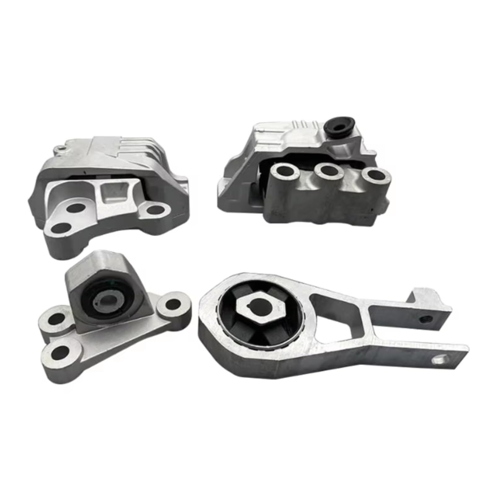 Gtvrfloki One Color Car Engine Mounts Compatible With Fiat For 500X 2.4L 2016 2017 2018 4Pcs Car Engine Transmission Mount Bracket Support Holder Anti Shake 68363756Aa