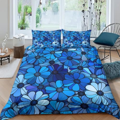 Housse de couette fermeture éclair douce en tissu microfibre résistant de 200x200 - 4