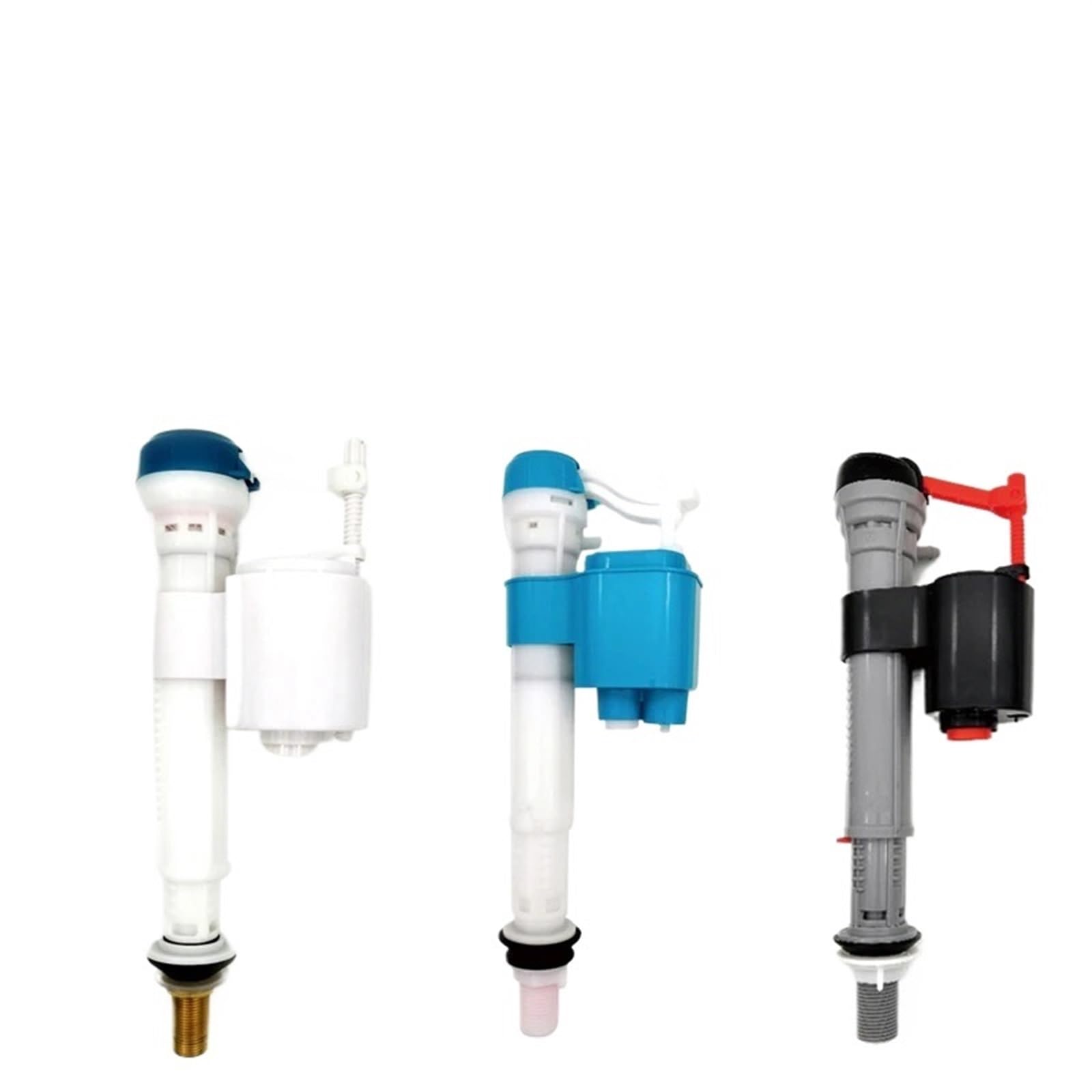 Válvula De Llenado Universal Para Cisterna - Conexiones G3/8 Y G1/2 En Latón, Ajuste De Caudal, Silenciosa, Fácil Instalación Para Inodoros