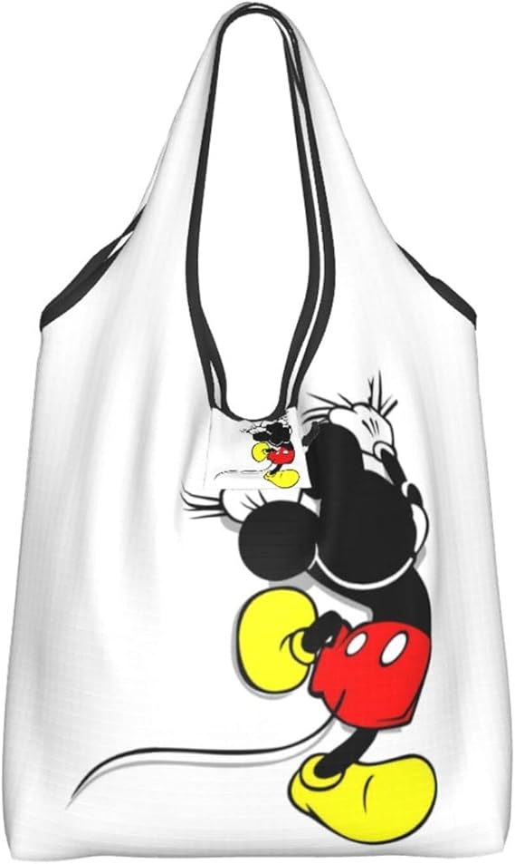Amazon ディズニー ミッキーマウス グッズ えこばっく エコバッグ 大容量 折りたたみ コンビニ トートバッグ レディース レッスンバッグ おりたたみ コンパクト キャラクター おしゃれ 防水 収納 バッグ 買い物バッグ 使いやすい 誕生日プレゼント女性 ギフト