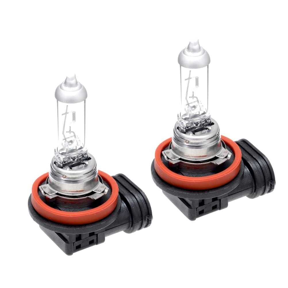 IPF M's Basic H8 Halogen Bulbs 3200K Clear Warm White 12V 35W Pair