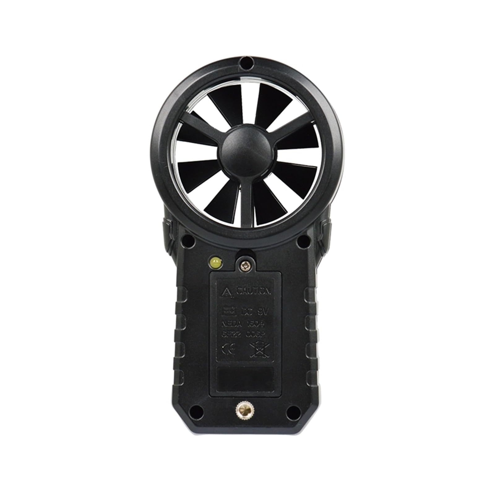 Anemómetro digital, medidor de velocidad del viento portátil WT87B for medir la velocidad del viento, la temperatura del flujo, los datos del volumen del aire frío