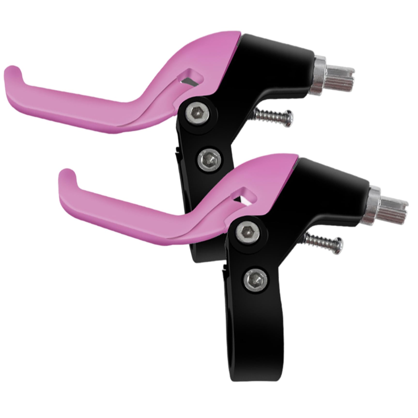 XJKLBYQ 2Pcs Bike Brake Levers Handle Left & Right Children Bicycles Brake Levers Plastic Handlebar Grips for 22mm Diameter Bike Handlebars, Handlebars