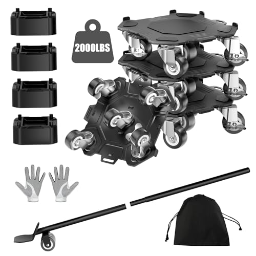 Image of LOYAL TIGER Furniture Dolly, 2000LBS Furniture Movers with Wheels