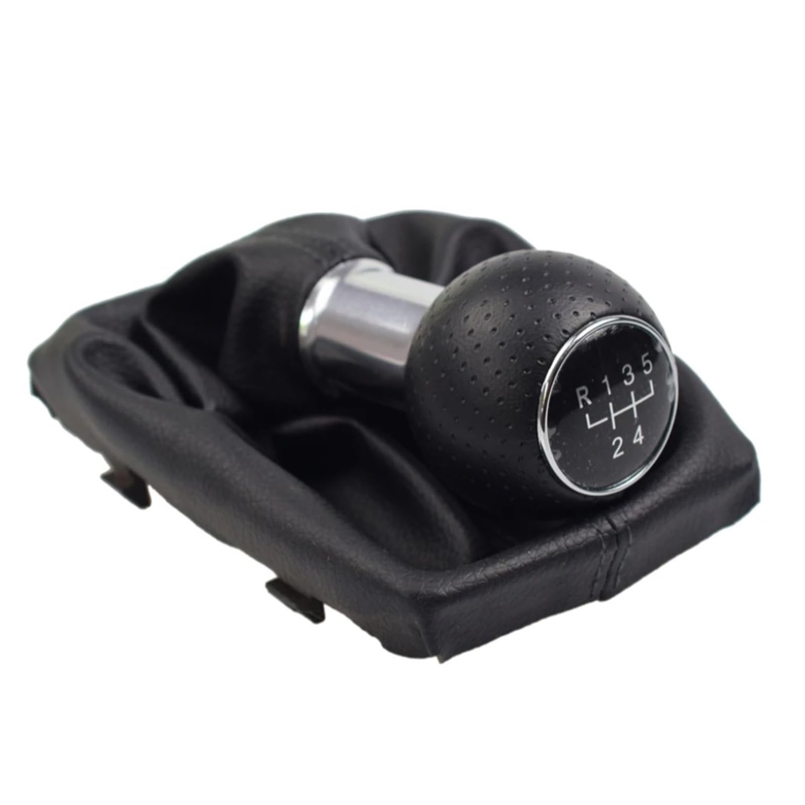 GLBLPEXELR for A4 B6 B7 2000-2008 Gear Knob Style Leather/ABS