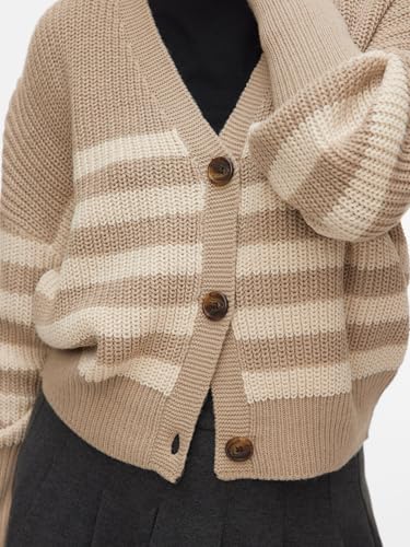 VERO MODA Female Strickjacke VMLEA Strickjacke 6