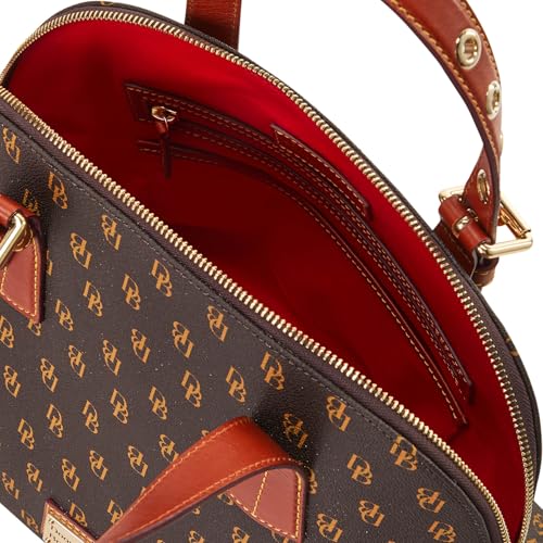 Dooney & Bourke Satchel Handbags for Women, Gretta Audrey Small Satchel Bag with Crossbody Strap3