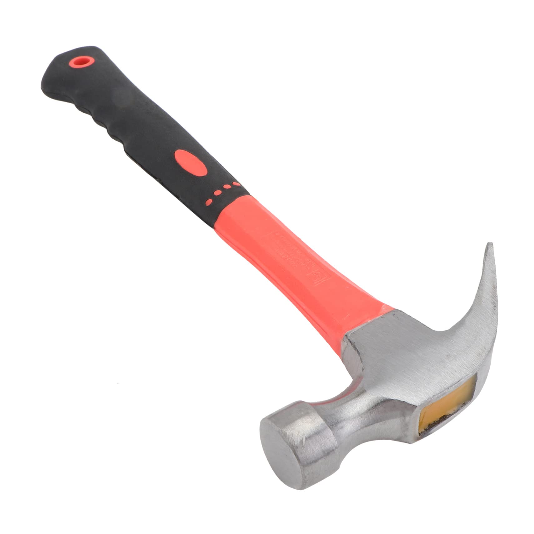 LALAFINA Sulated Nail Claw Hammer Non-skid Handle Sturdy Construction Practical for Home Factory Random Style