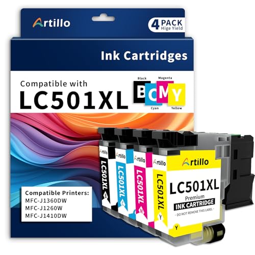 Image of LC501XL Ink high Yield Replacement for Brother LC501XL Ink Cartridges