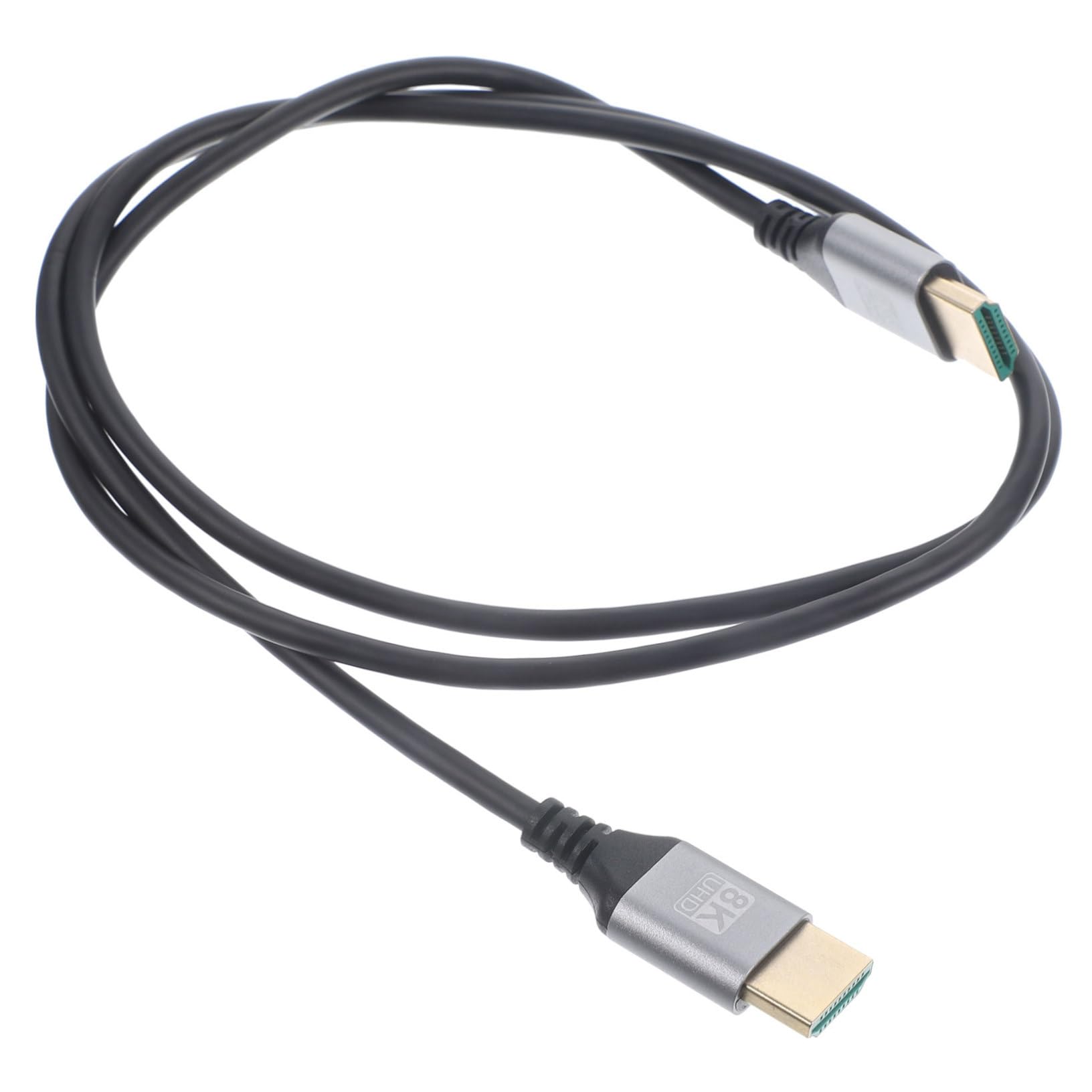 Alasum 1m Cable Male to Male Ultra-thin Video Cord for Projector Tv Computer Monitor Connection High Definition Visuals Easy Installation