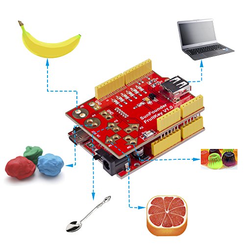 image for SunFounder FruitKey USB Keyboard DIY Starter Kit Gamepad Control Handl