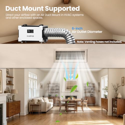Image of CADPXS Commercial Dehumidifier with Drain Hose for Crawl Spaces