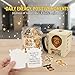Positive Highland Cow Jar with 60 Affirmation Cards, Emotional Support Highland Cow Gifts, Stress Relief Gifts For Women, Teens, Men, Christmas Moo Highland Cow Decorations
