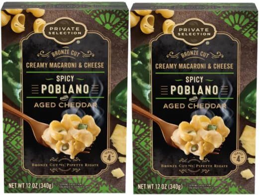 Generic Pack Of 2 Spicy Poblano with Aged Cheddar Creamy Macaroni & Cheese 12 oz.