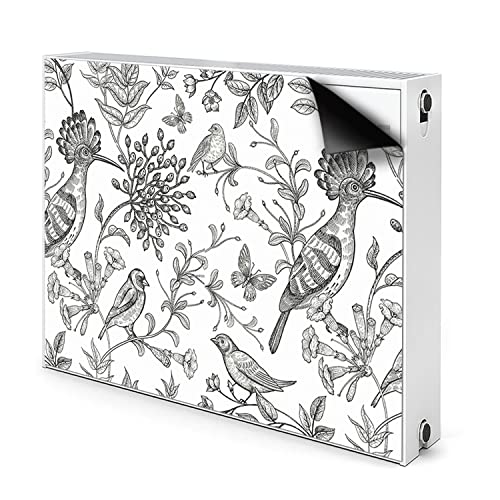 Cache aération magnétique 80x60 gris protégeant votre radiateur - 2