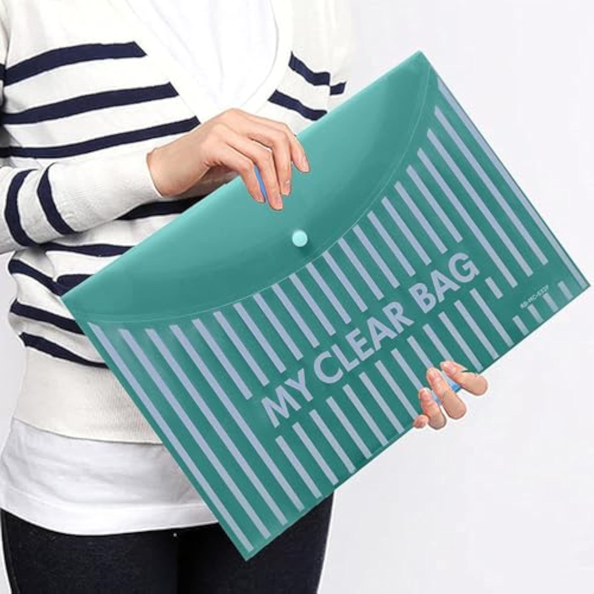 Lining Print Plastic Poly Document File Folders