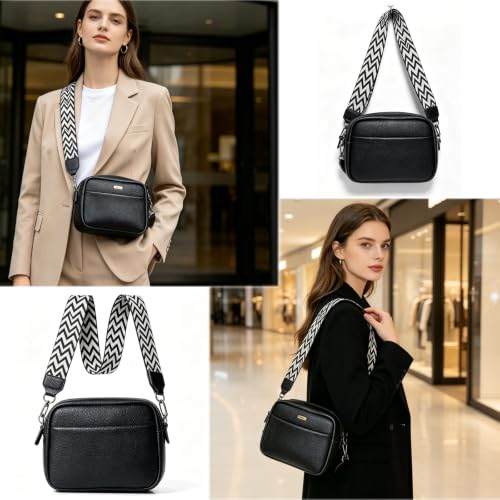 Image of crossbody bags for women trendy with adjustable straps smallleather cross body purses