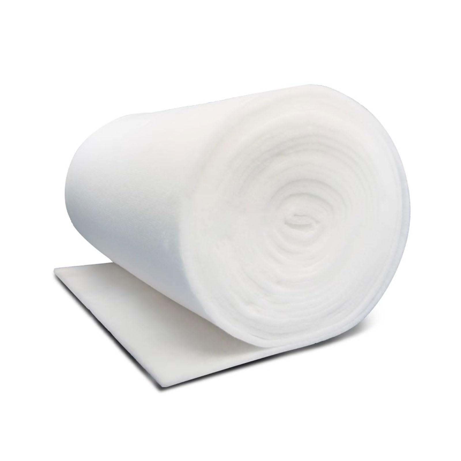 Yinian Luftfiltermatte Filtermatte Weiß Universal Filtervlies Filter Waschbar Luftfilter Rolle 5–20 mm Dick G4 Filterschwamm für Lüftung Klimaanlage Aquarien Werkstatt,1X20M(Size:10MM)