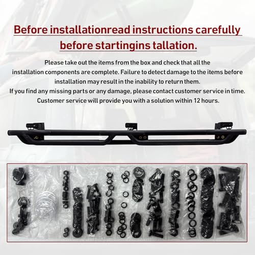 Estribos laterales de acero para Ram 1500 Crew Cab miniatura 7