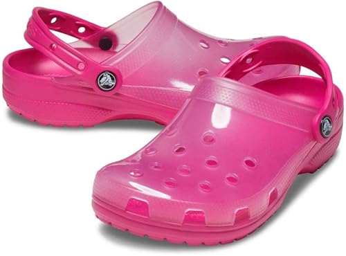 Miniatura 5 de Crocs Unisex - Zuecos translúcidos clásicos para adultos, hombres y mujeres