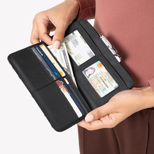 Sherpani Tulum, Nylon Large Zip Around Wallet, Wristlet, Purse with Card Holder Organizer for Women4