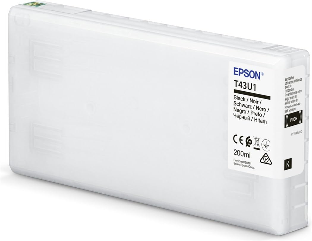 EpsonGraphic Ink Black 200 ml Surelab SL D800