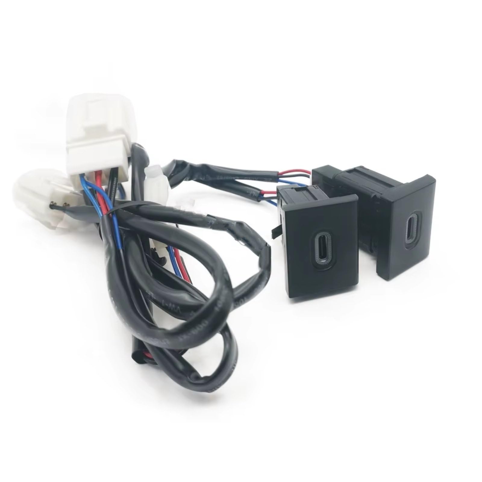Consola USB Socket AUX Compatible Con VW Para Amarok 2011-2022 Coche Dual Para Tipo C PD Toma De Carga Para Cargador Adaptador Socket Puerto USB