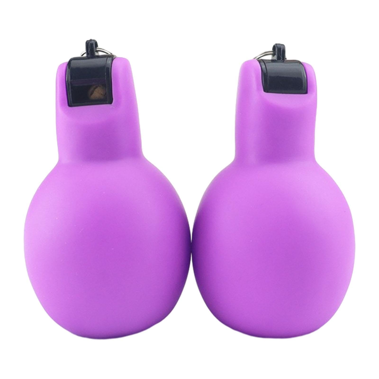 THE STYLE SUTRA® 2Pcs Hand Squeeze Whistles Coaches Whistles for Home School Coaches Referees Purple | Sporting Goods | Outdoor Sports | Camping & Hiking | Emergency Gear | Safety Whistles-image-20