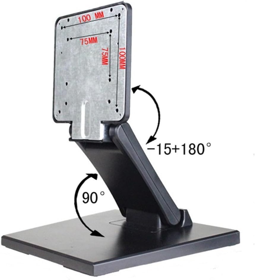Image of Wearson WS-03A VESA Monitor Stand Low Profile Lay Flat Short Foldable with VESA Hole 75x75mm&100x100mm