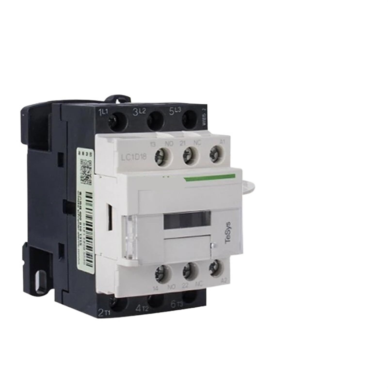 Contactor 220v AC Contactor tripolar 3P 3 fases 3 polos 50/60Hz LC1D25 LC1D32 LC1D38 Voltaje de bobina 24v 110V 220V 380 1 pieza(LC1D25,110V)