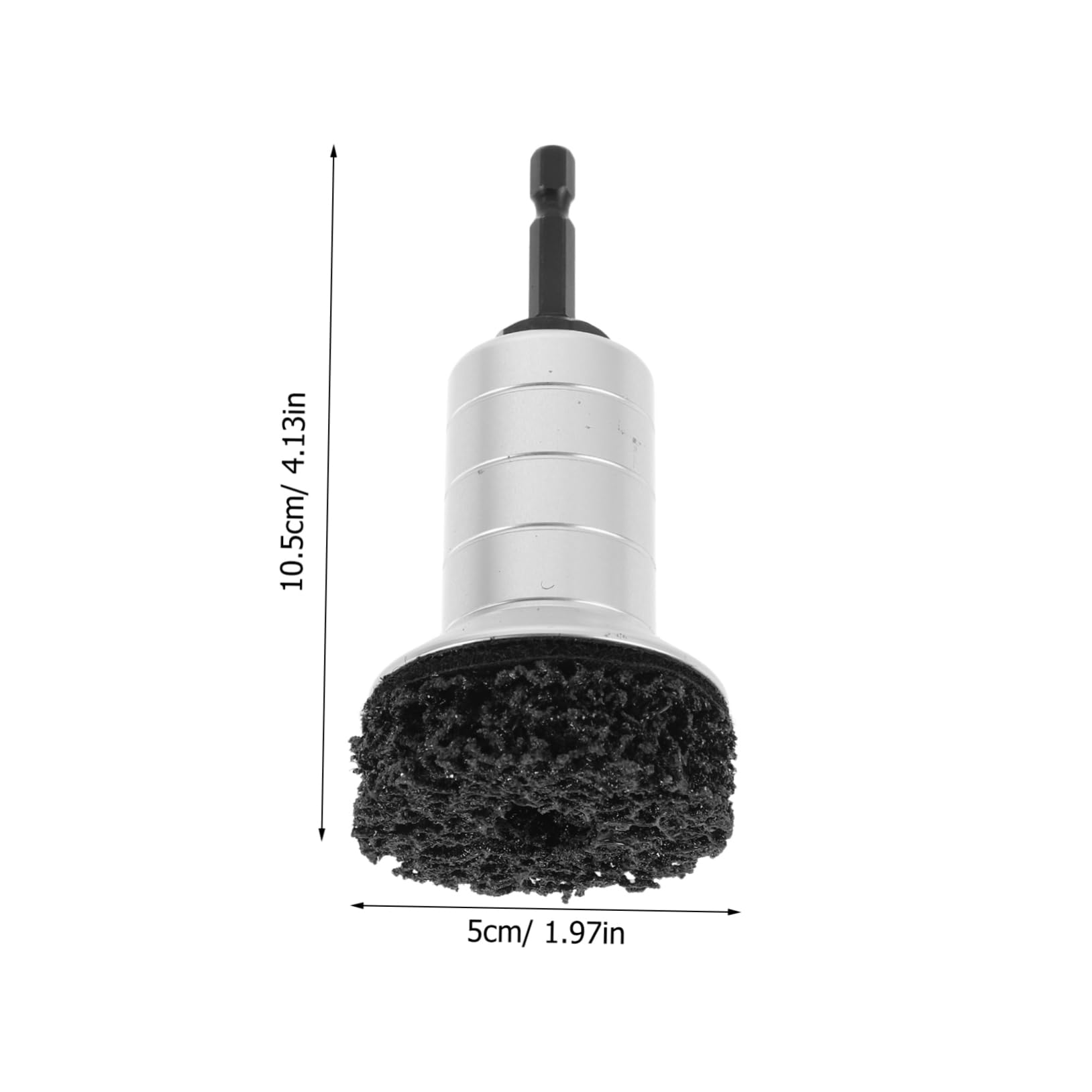 OUNONA High-Speed Wheel Hub Rust Removal Tool Polishing Kit Buffer Pads Hub Stud Cleaner Set