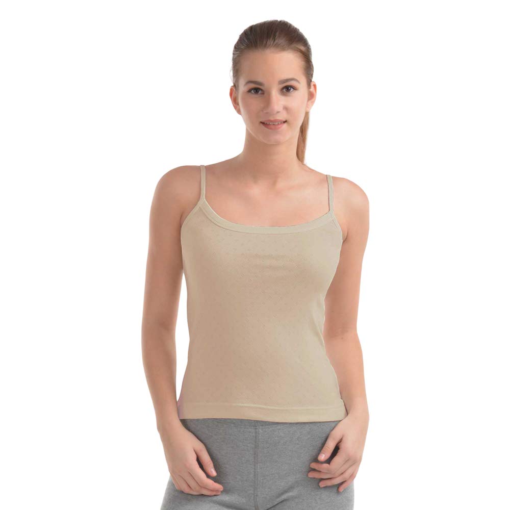 lovable Women Girls Polyamide-Blended Rib Solid Thermal Spaghetti in Black Color- L/SPAGATHI-BK-picture-31