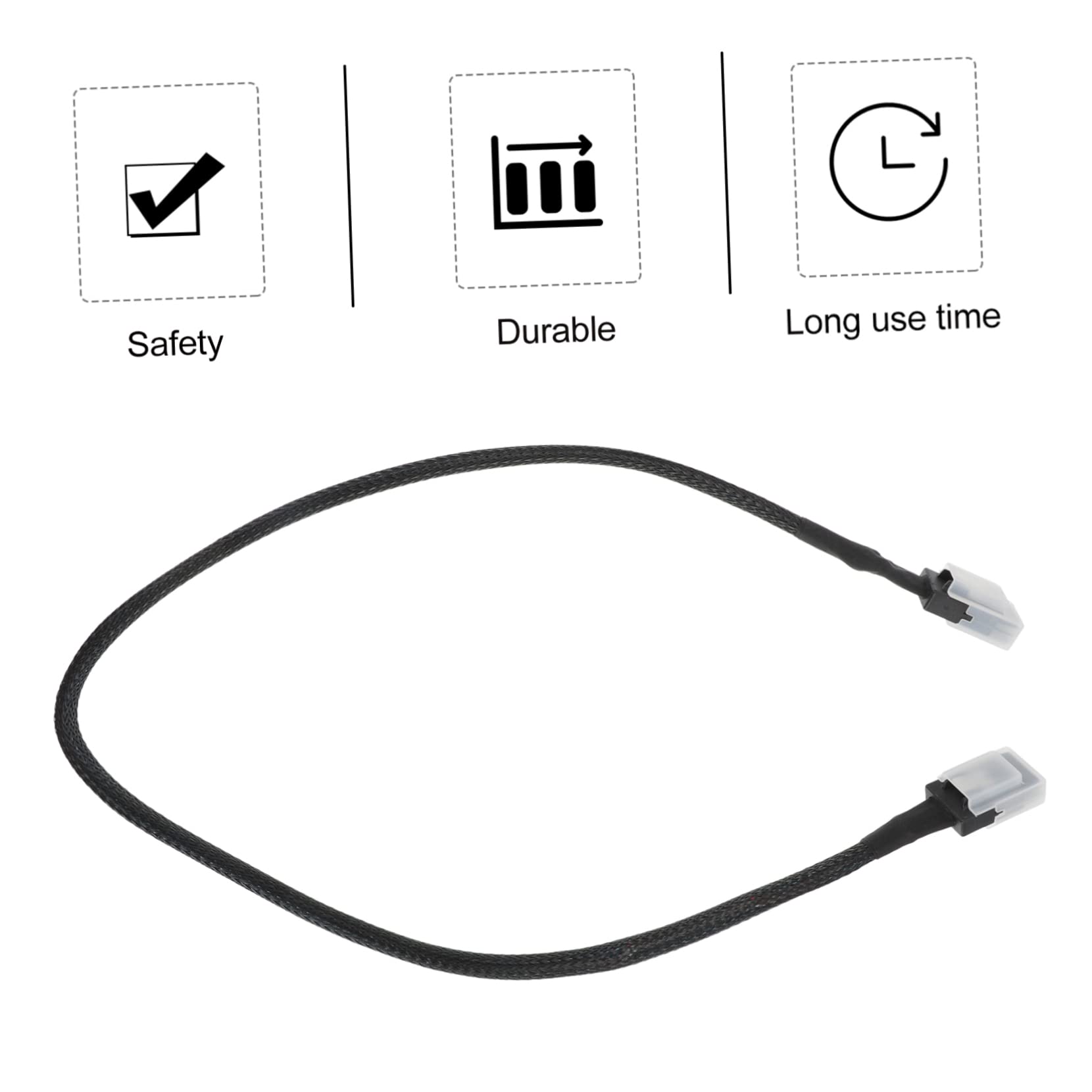 MOLUCKFU Internal Mini SAS Cable -8087 to -8087 0.5m 36 Data Transfer for Server