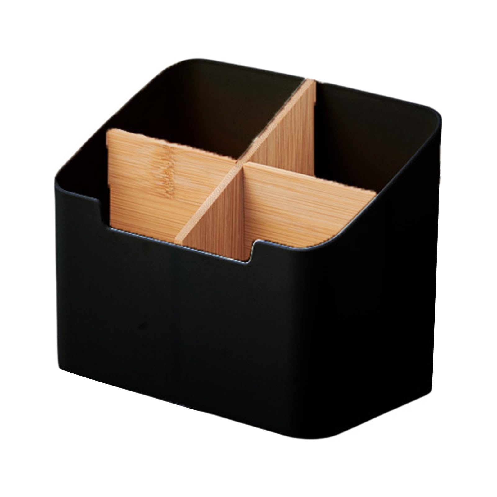 Glifora Storage Box - Clutter-Free Desktop Organiser, Remote Control and Stationery Holder, Workspace Tidy Box Office Supplies