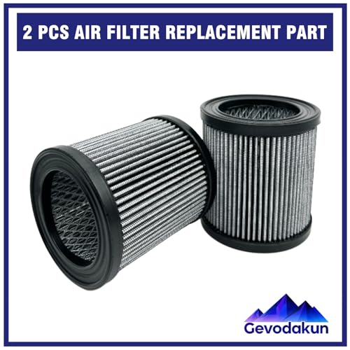 2 Pcs 110377E100 Air Filter Element Fit for Quincy Air Compressor, Replace 110377E904 32012957 32165466 P5051A 1R417