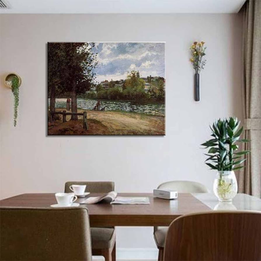 絵画　壁掛け　美術品　カミーユ・ピサロ 楽天市場】壁掛け 絵画 名画 カミーユ・ピサロ アートパネル