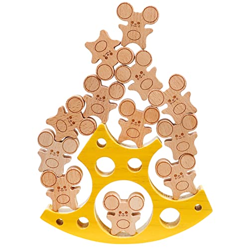 Naodongli Stacking Toys For Toddler,Montessori Toys For 3 Year Old,Preschool Educatioanl Activities Learning Fine Motor Skills & Hand-Eye Coordination Balance Games Toys For 3 4 5 Year Old Boys Girls #TOP1