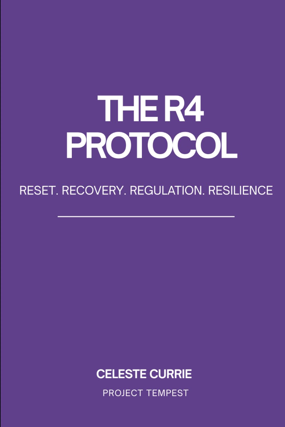 The R4 Protocol: A Woman's 8-Week System to Rebuild Nervous System Capacity, Reclaim Mental Clarity, and Return to High Performance