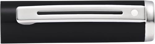 Vista 46 de Sheaffer Bolígrafo Pop brillante negro con ribete cromado Negro Brillo