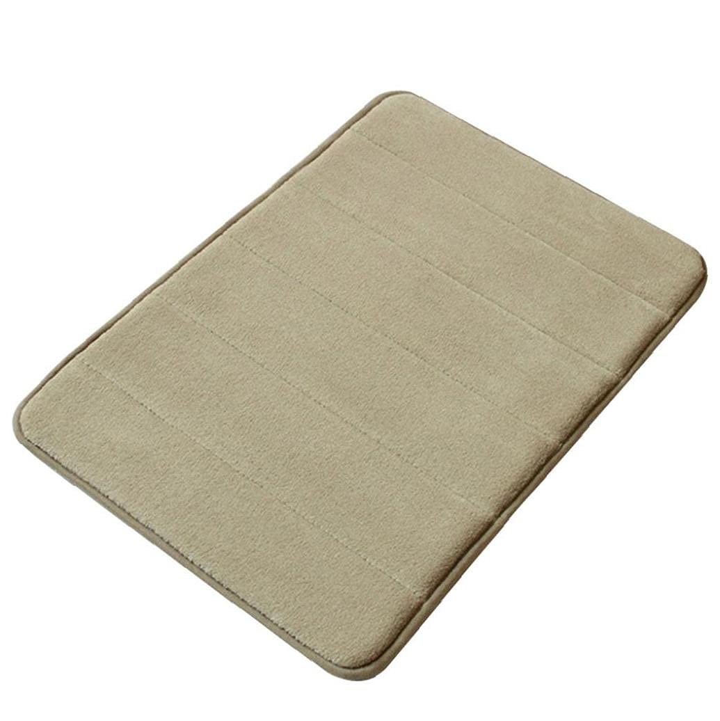 Tapis de bain anti-glisse en mousse à mémoire contre le sol froid et humide