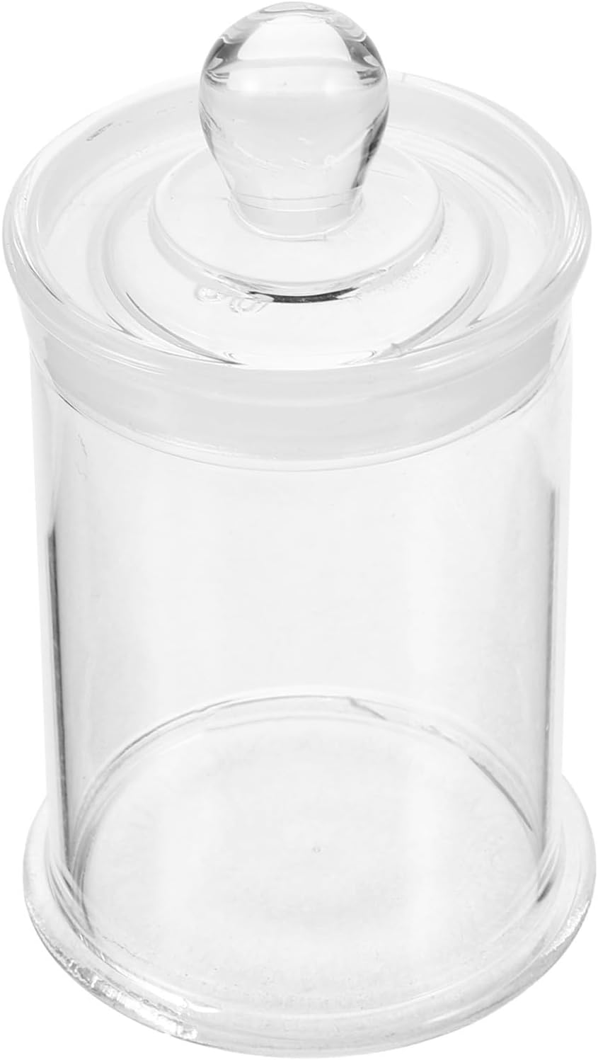 Glass Specimen Bottle with Stopper, Smooth Finish Scientific Sample Storage Container, Convenient for Watching Research Results, Sturdy Glass Material for Precise Sample Display