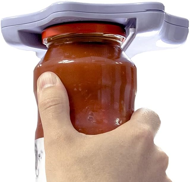 Under Cabinet Lid Opener The Grip Jar Opener Opens Any Size and Type of Lid Effortlessly Perfect for Arthritis Weak Hands and Seniors Lid Gripper Tool Easily Grip and Unscrew