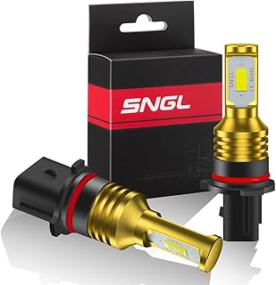 PSX26W LED Fog Light Bulbs 6000k Xenon White Extremely Bright High Power PSX26W H28W 12278 LED Bulbs for DRL or Fog Light Lamp Replacement