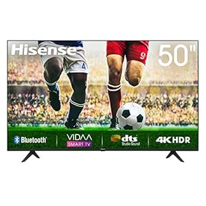 TV HISENSE 50A7100F 50″ UHD 4K SLIM SMART VIDAA WIFI METAL HDMI USB MHOTEL ALEXA