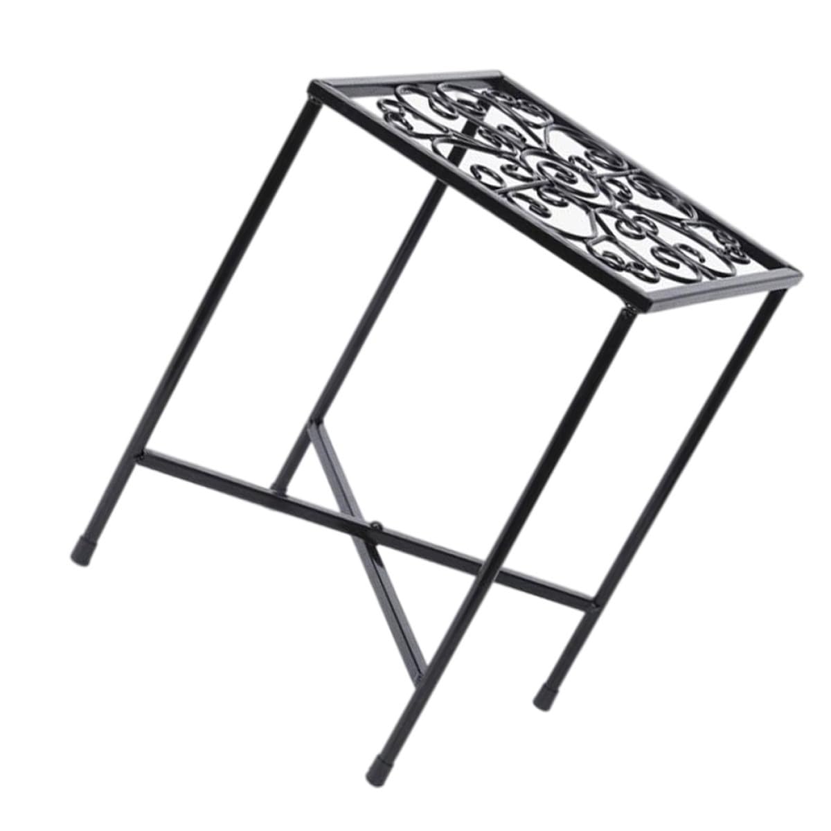 Structure fer forgé pour pots de fleurs Kichvoe salon balcon
