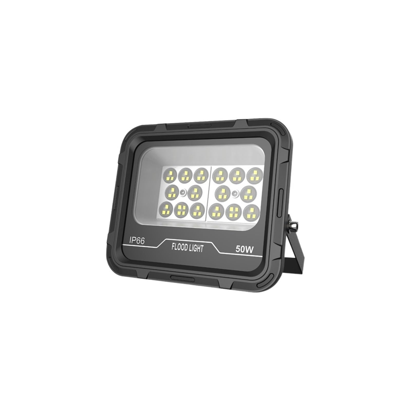 LLOOPK LED Flood Light, Led Reflector 200W 300W Floodlight Waterproof Powerful Construction Lamp 600W Street Spotlight Farm Stadium Square Projector(3000K,50W)