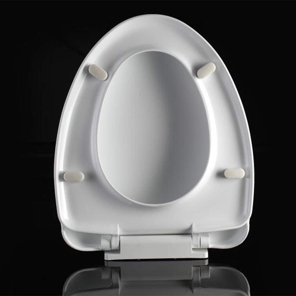 CopriWater Copri Water Sedile WC Bagno Rettangolare Cerniere Acciaio Bianco dfh