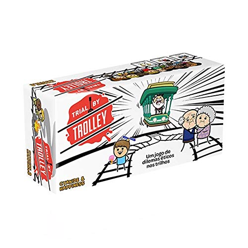 Gal&aacute;pagos, Trial by Trolley, Jogo de Cartas para Amigos, 3 a 13 jogadores, 15 minutos por partida