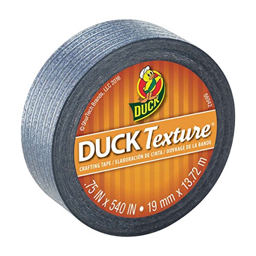 Image of Duck Texture Duck Brand Tape .75 in X 15 yds decorative tape (Cobalt Stripe)