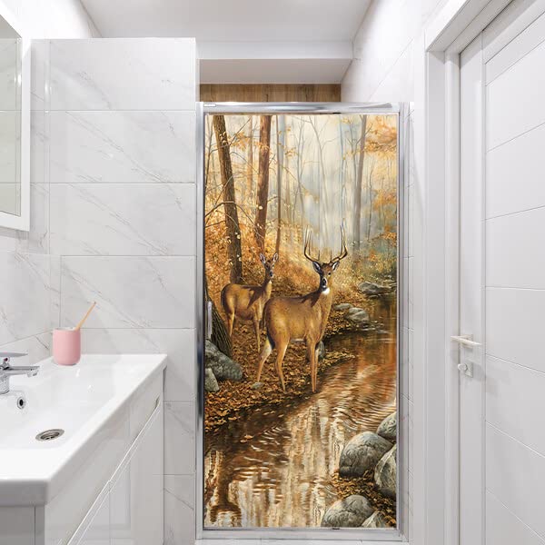 Vinilo para ventana decorativo Kazynee 23.6x47.2 pulgadas miniatura 3